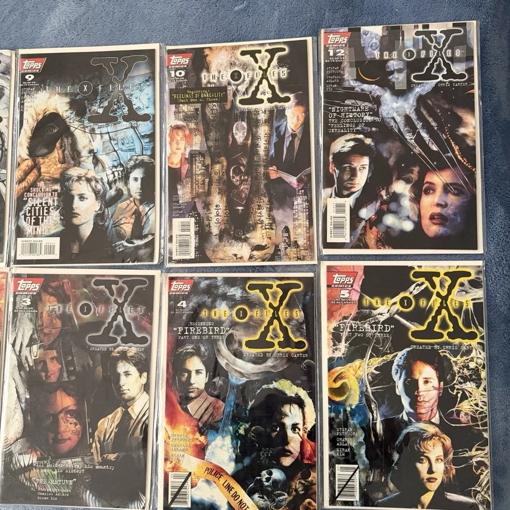 X Files Lot Of 10 Comic Books
